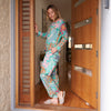 Pyjamas/ Floral Pure Cotton P J Set Pijamas Set Night Wear Soft Cotton Night Suit- Gift for her Bridesmaid PJ'sLounge Wear - XL