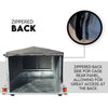 Box Cage Trailer Cover Canvas Tarp for 7x4 ft 900mm High Cage