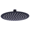 200mm Shower Head Round 304SS Electroplated Matte Black Finish