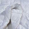 Goose Down Alternative Feather Quilt with Organic Cotton Cover King
