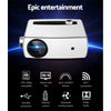 Mini Video Projector Wifi USB HDMI Portable 4000 Lumens HD 1080P Home