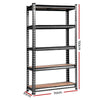 Giantz 4x1.5M Warehouse Racking Shelving Storage Rack Steel Garage Shelf Shelves