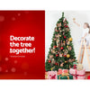 Jingle Jollys 2.4M 8FT Christmas Tree 1000 Tips Green
