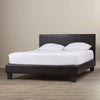 Mondeo PU Leather Queen Black Bed