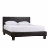 Mondeo PU Leather Queen Black Bed